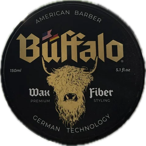 Cera matte Buffalo para peinado, disponible en Gapers Barber